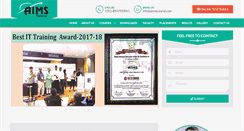 Desktop Screenshot of aimstutorial.com